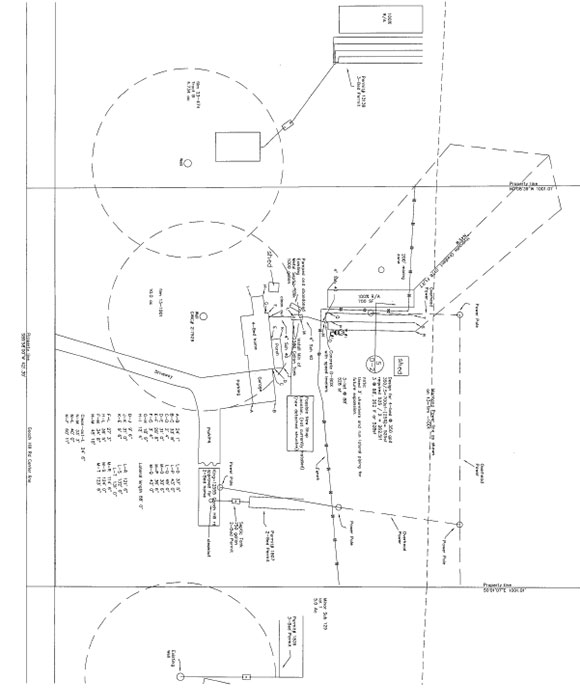 Services: septic assessment as-built